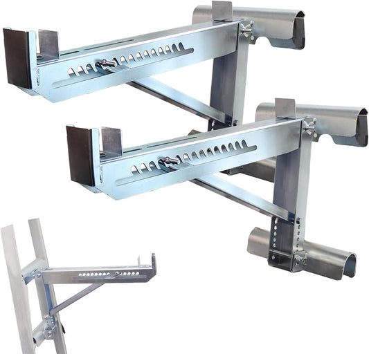 2 stuks framehouders, trapkrik met twee sporten voor korte lichaamsverlenging voor werkfase, maximale belasting bedraagt 250 kg