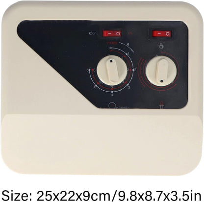Sauna Kachel Controller, 380V Externe Digitale Controller Sauna Heater Kachel Controller Eenvoudige Installatie Vervanging Sauna Temperatuur Controller Voor Sauna Kachel 9.8X8.7X3.5 Inch