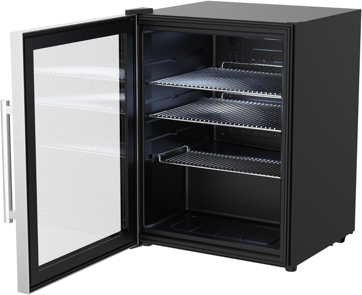 Buitenkoelkast – Mini-Koelkast – Drankkoelkast – Bierkoelkast – Flessenkoeler – 60 Liter Inhoud – Compressor Koeling