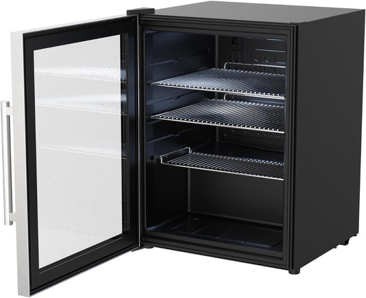 Buitenkoelkast – Mini-Koelkast – Drankkoelkast – Bierkoelkast – Flessenkoeler – 60 Liter Inhoud – Compressor Koeling