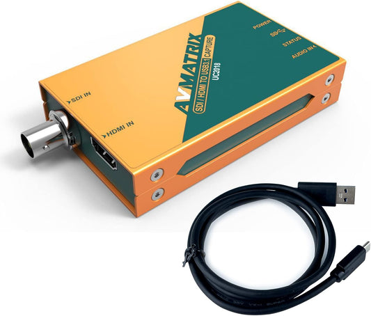 AVMATRIX Video Capture Card voor Game Live Stream (MS-UC2018-W)