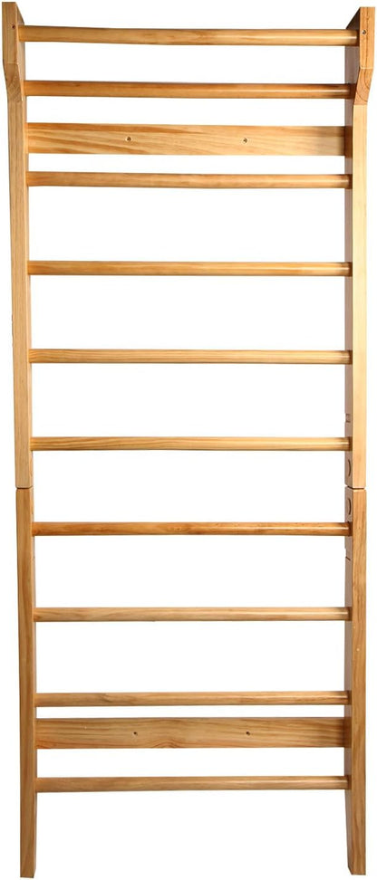 CCLIFE Muur Bars Gymnastiek apparatuur houten look veelkleurige Fitness Gymnastiek muur Klimmen muur Gym Sportartikelen voor volwassenen kinderen