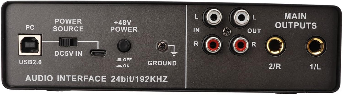 Streaming Sound Card Broadcast Geluidskaart USB Externe e Mixen e Cuter Recording voor OS X