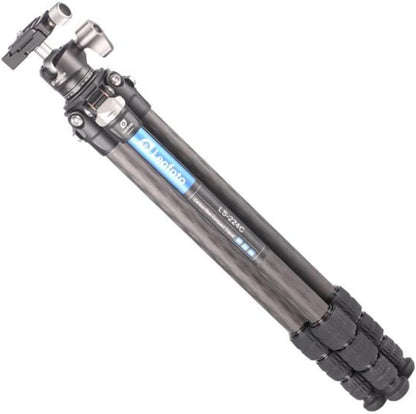 LEOFOTO Carbon driepootstatief LS-224C Ranger + Ballhead LH-25 + korte middenkolom DC-222C