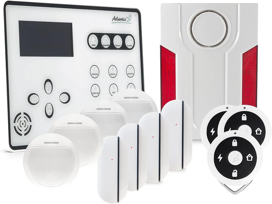 Atlantic'S ATEOS GSM Alarm - Kit 4 (MD-334R)