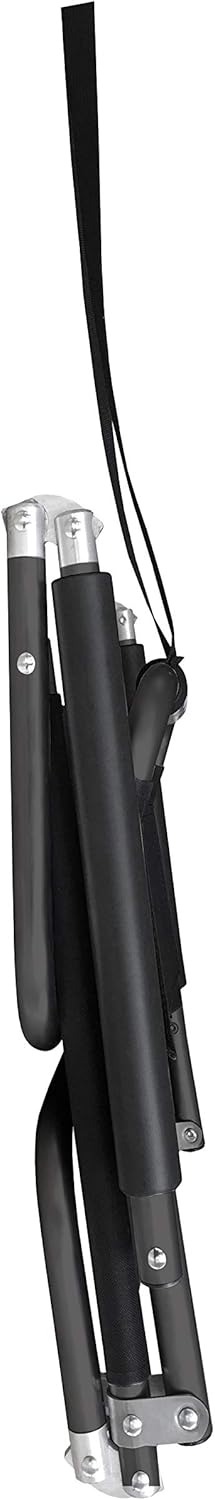 2 Pack Neso XL Beach Chairs, Extra Large, Water Resistant with Shoulder Strap and Slip Pocket - Foldable Thin (Black)
