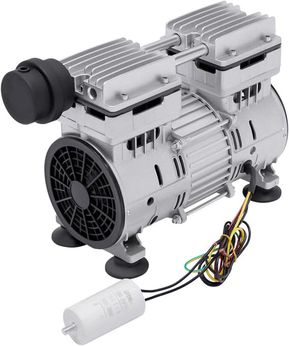 Vacuümpomp – Olievrije Pomp – Industriële Vacuüm Pomp – Laboratorium Pomp – Automatisering Pomp – Krachtige Koperen Motor – Stil & Duurzaam Aluminium