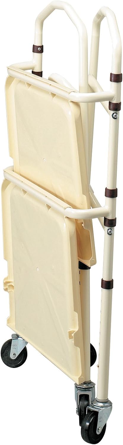Opvouwbare Trolley Met Draagplateaus – Wagen – Transportwagen – Rolwagen – Kar – Stevig Stalen Frame – Compact Opvouwbaar Voor Eenvoudige Opslag