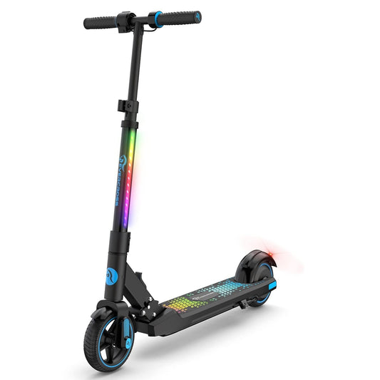 Evercross Tech - EV06C - Elektrische steps - Elektrische Fiets - Elektrische Step voor Volwassenen - 24V - 200W - Opvouwbaar - Blauw
