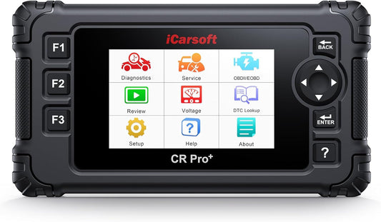 iCarsoft CR Pro+ | Outil Diagnostic Automobile Multimarques OBD2 | Lezing en verwijderingscodes | Reset FAP | Codage Injecteurs | Purge ABS en andere functies