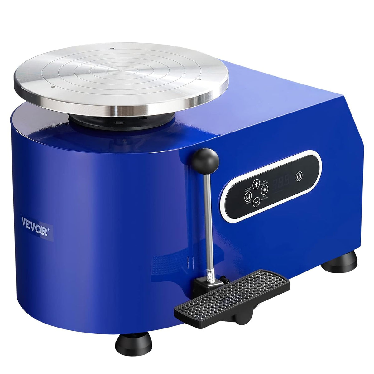 Keramiek Draaischijf – Pottenbakkersschijf – Töpferscheibe – Draaiplateau – Keramiek Draaibank – 450W Motor – 28 cm Draaischijf Met LCD Touchscreen - QUORE