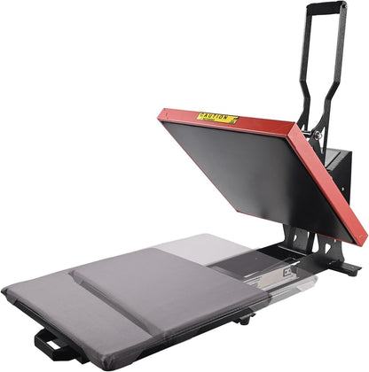 ColorSub Digital Hot Press 38 x 38 cm (15 x 15 inch) 1600 W, Teflon Hot Press, T-shirt, kleding, tas met transfer