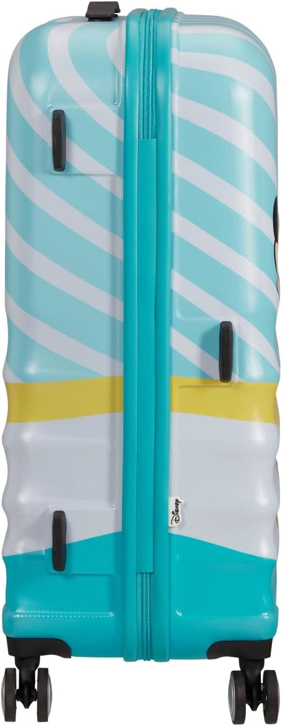 American Tourister Wavebreaker Disney - Spinner , veelkleurig (Mickey Blue Kiss), DISNEY, Spinner M (67 cm - 64 L)