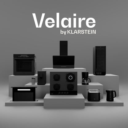 Klarstein Velaire keukenmachine met blender – multifunctionele keukenmachine van 1200 W, kom van 2 liter, blender van 1,75 liter, 6 programma’s en snelheden, sapcentrifuge- en vleesmolenopzetstukken