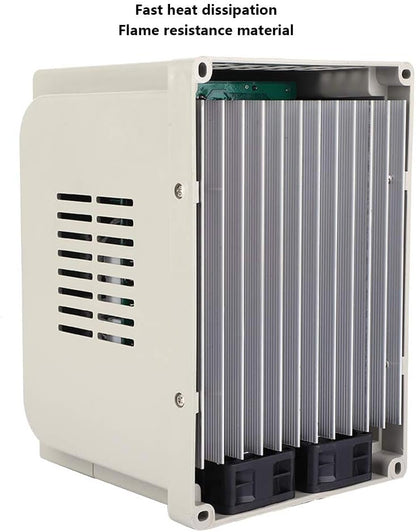 Eenfase-omvormer, PWM 220V AC Variabele frequentieregelaar VFD-snelheidsregelaar 1-fase ingang 1-fase uitgang 2,2 kW