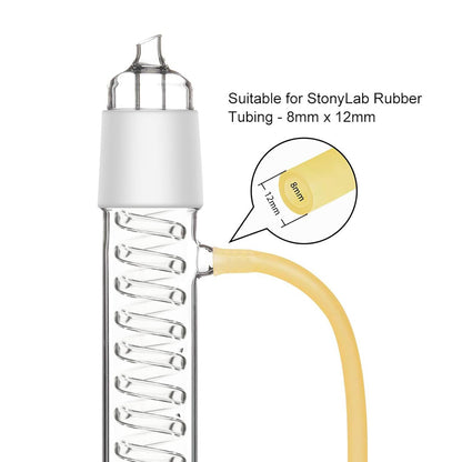Soxhlet Extractie Kit – Soxhlet Opstelling – Extractieset – Laboratoriumopstelling – Glasopstelling – Borosilicaatglas Tot 250°C – 60/45 Extractor, Graham Condensor En 2x 1000 Ml Platbodemkolven