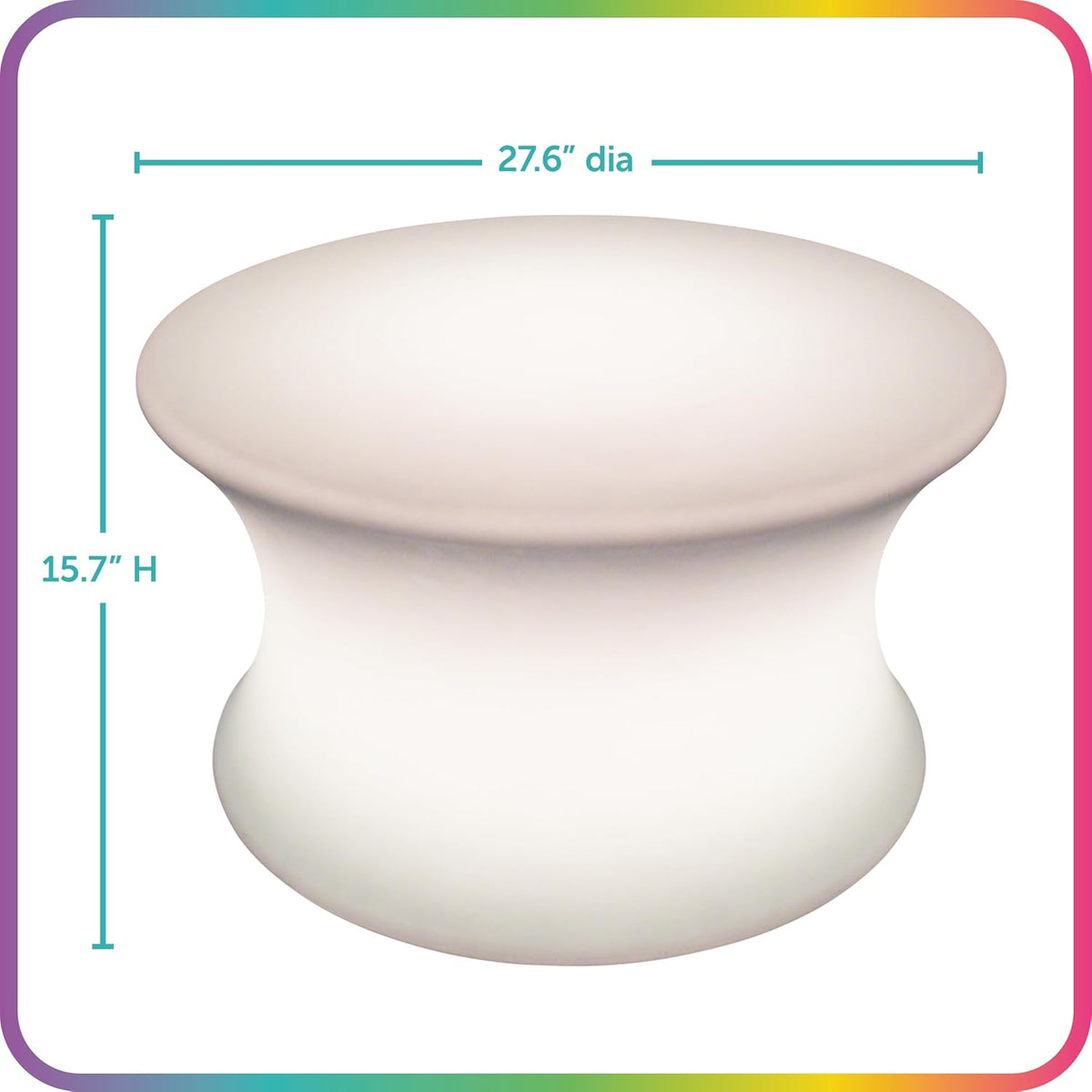 TickiT 75557 Sensory Mood Table, White