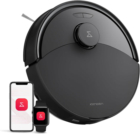 Robotstofzuiger – Robotstofzuiger met dweilfunctie – Robotstofzuiger robot – Robotstofzuiger nat en droog – Robotstofzuiger schoonmaak – 10.000 Pa Zuigkracht – Dubbel Anti-klit Systeem - QUORE