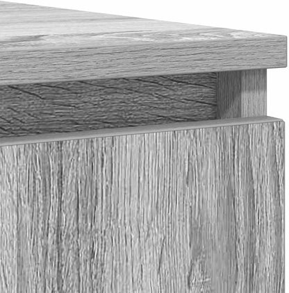 Sideboard – Dressoir – Opbergkast – Halmeubel – Buffetkast – Grijs Sonoma – Stevig Bewerkt Hout – Ruime Opbergruimte Met Laden En Deuren