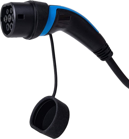lighteu, DasVolt® EV/oplaadkabel voor elektrische en hybride voertuigen | type 2 tot type 2 | 32 A (7,2 kW) / één fase | oplaadkabel voor thuis 8 m IP55