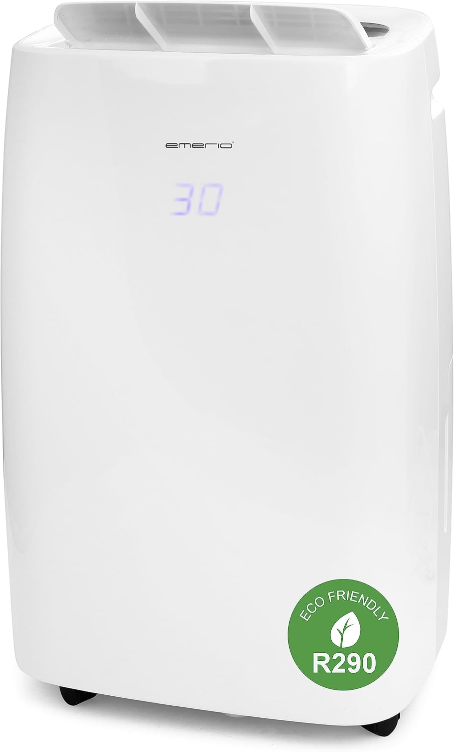 Emerio DH-122844 Luchtontvochtiger met R290, 20 l/dag, auto-stop indien vol, kamergrootte tot 40 m², led-display, timer, droogfunctie voor kleding, tegen vocht en schimmel, tank van 6 liter