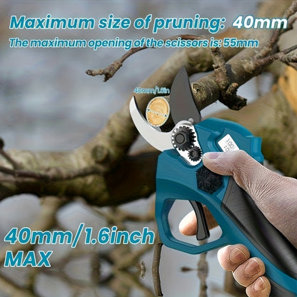 Elektrische Snoeischaar – Snoeigereedschap – Takkenschaar – Tuinschaar – Verlengsteel – Uitschuifbare Steel 50-200 Cm – Lithiumbatterij