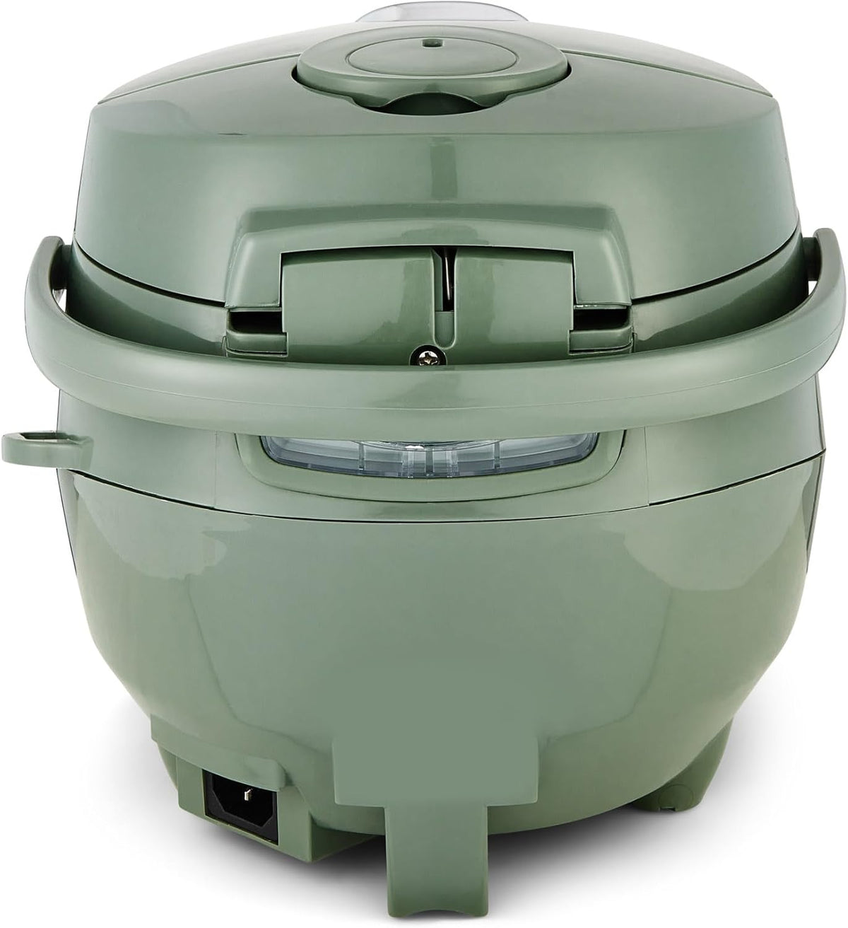 Yum Asia Panda Mini Rijstkoker Met Ninja Keramische Kom en Advanced Fuzzy Logic (3,5 kop, 0,63 liter) 4 Rijstkookfuncties, 4 Multicooker-functies, LED-display, 220-240V (Saliegroen)