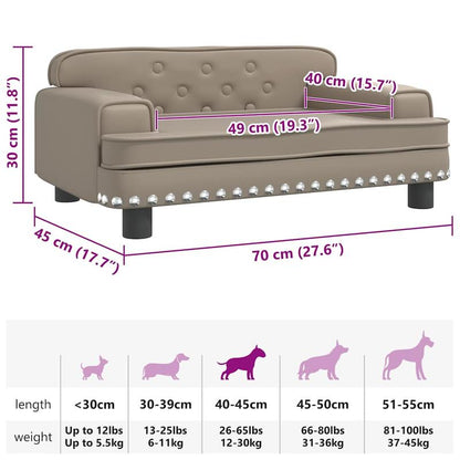 Dog Beds & Kennels Pet Beds Dog Supplies Pet Supplies, Pet Furniture, Cappuccino Color, Modern Pet Bed, Breathable Fabric, Removable Cover, Dog Sleeping Pad, Raised Pet Bed, Medium Dogs