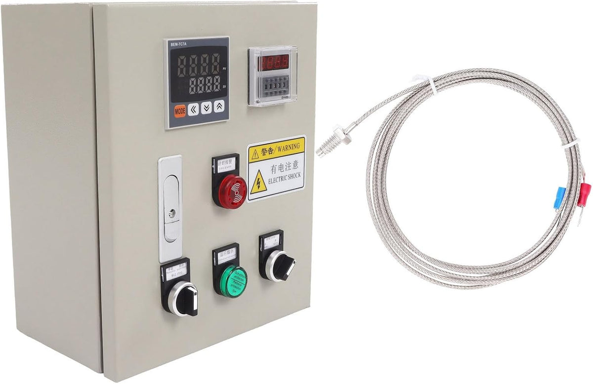 PID Temperatuurregeling Box Intelligent Temperatuurcontroller met Thermokoppel 380V AC 3 Fase 15KW