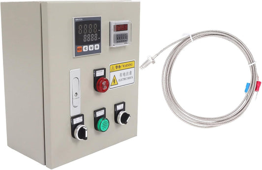 PID Temperatuurregeling Box Intelligent Temperatuurcontroller met Thermokoppel 380V AC 3 Fase 15KW