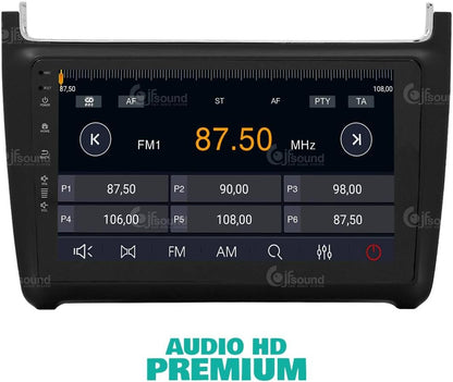Autoradio Volkswagen Polo – Autoradio GPS – Navigatiesysteem Auto – Multimedia Speler – Inbouw Radio – 9 Inch Touchscreen – 8-Core Processor – Bluetooth & WiFi Connectivity
