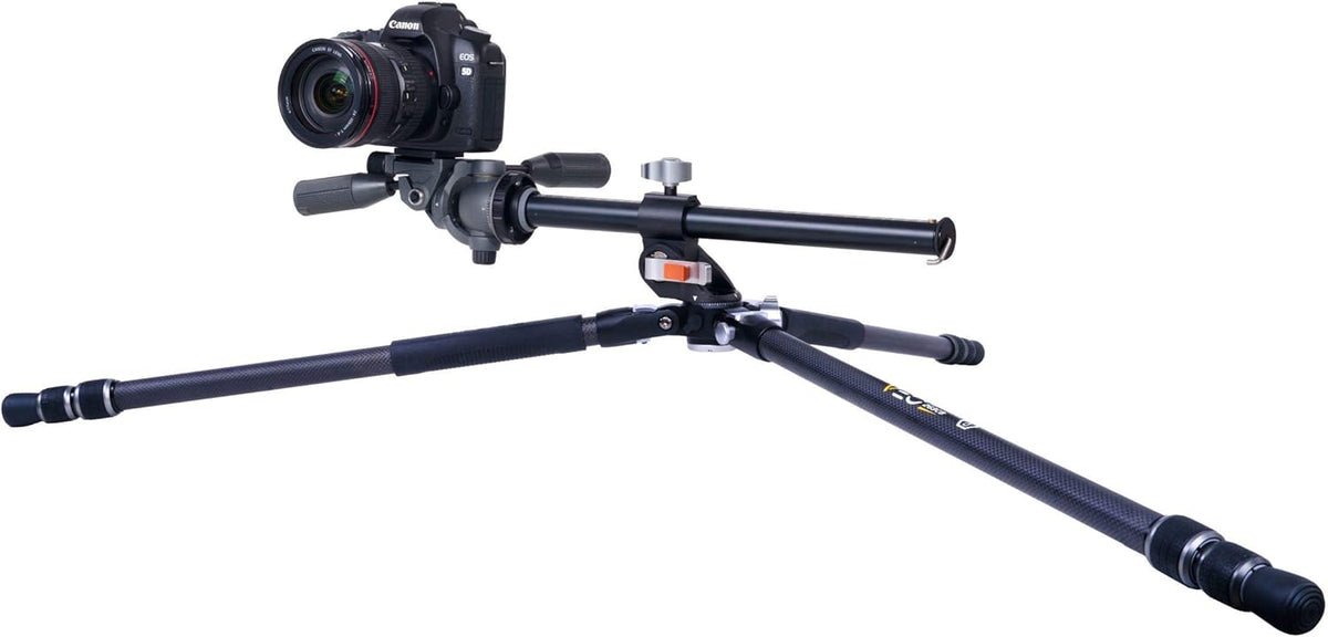 Statief – Driepootstatief – Fotostatief – Camerastatief – Carbon Statief – Multihoek Middenkolom – Arca-Compatibele 3-Weg Kop