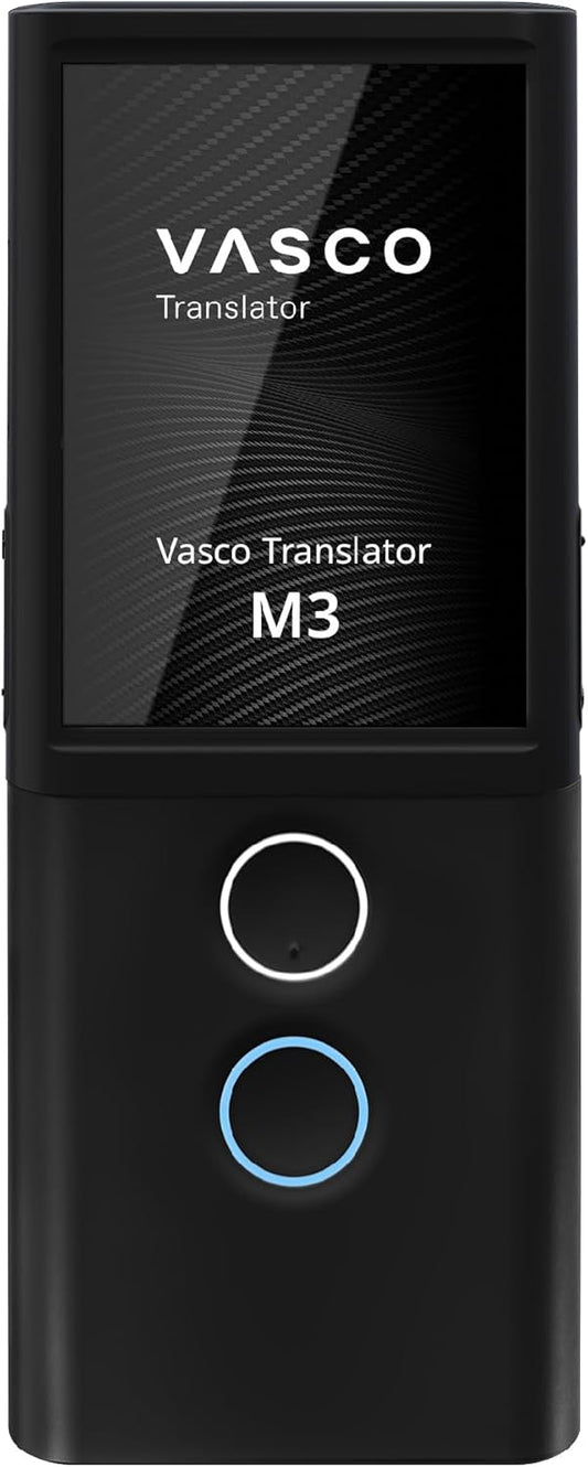 Vasco Translator M3: Vertaalcomputer Voor 70+ Talen | Gratis En Onbeperkt Internet in 200 Landen | Real-Time Foto Vertaling | Snel: Minder dan 0,5 Sec | Nieuw in 2021