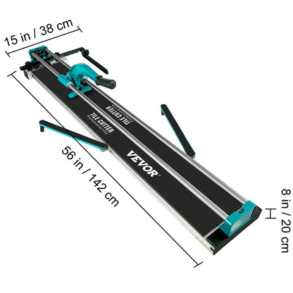 Tegelzaag – Tegelsnijder – Tegelsnijmachine – Tegelknipper – Tegelsnijder Handmatig – Maximale Snijlengte 120 cm – Lasergeleiding & Hardmetalen Snijwiel