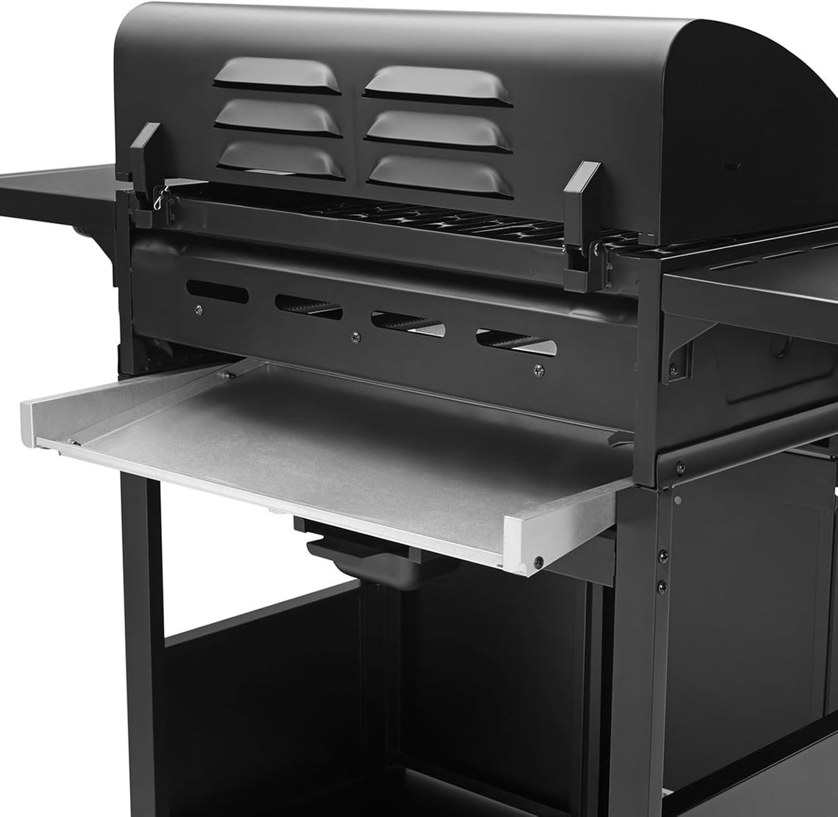 TAINO Basic 4 + 1 BBQ Gas Grill Trolley Stainless Steel Burner + Side Burner TÜV (BASIC 4+1 Gas Grill) - QUORE