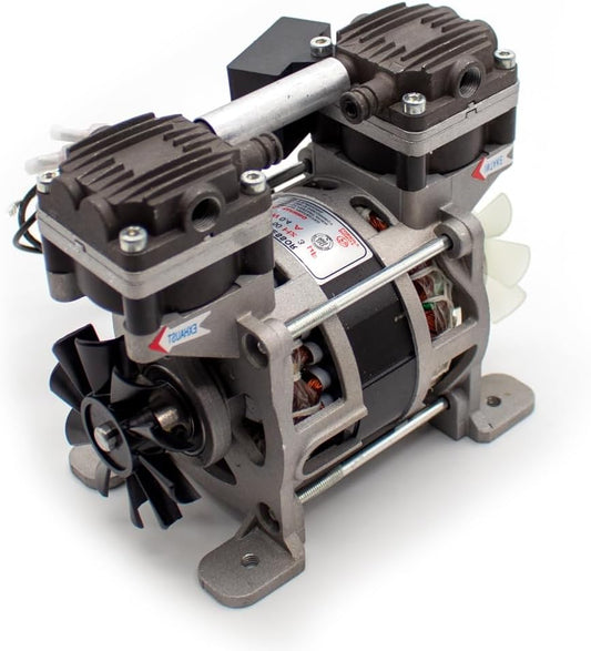 Oil Free Micro High Vacuum Pump Medical Beauty Piston Silent Portable Negative Pressure Air Pump 220V 80W OL90A(97KPA) - QUORE