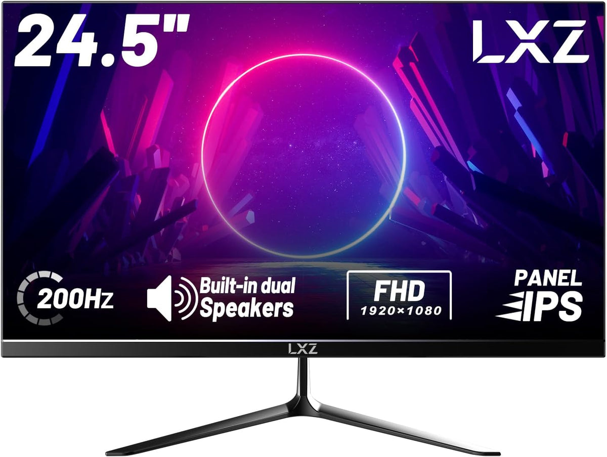 24.5 Inch Gaming Monitor 200Hz, FHD 1080p, 1ms, DP/HDMI, Eye Care, Wall Mount Compatible
