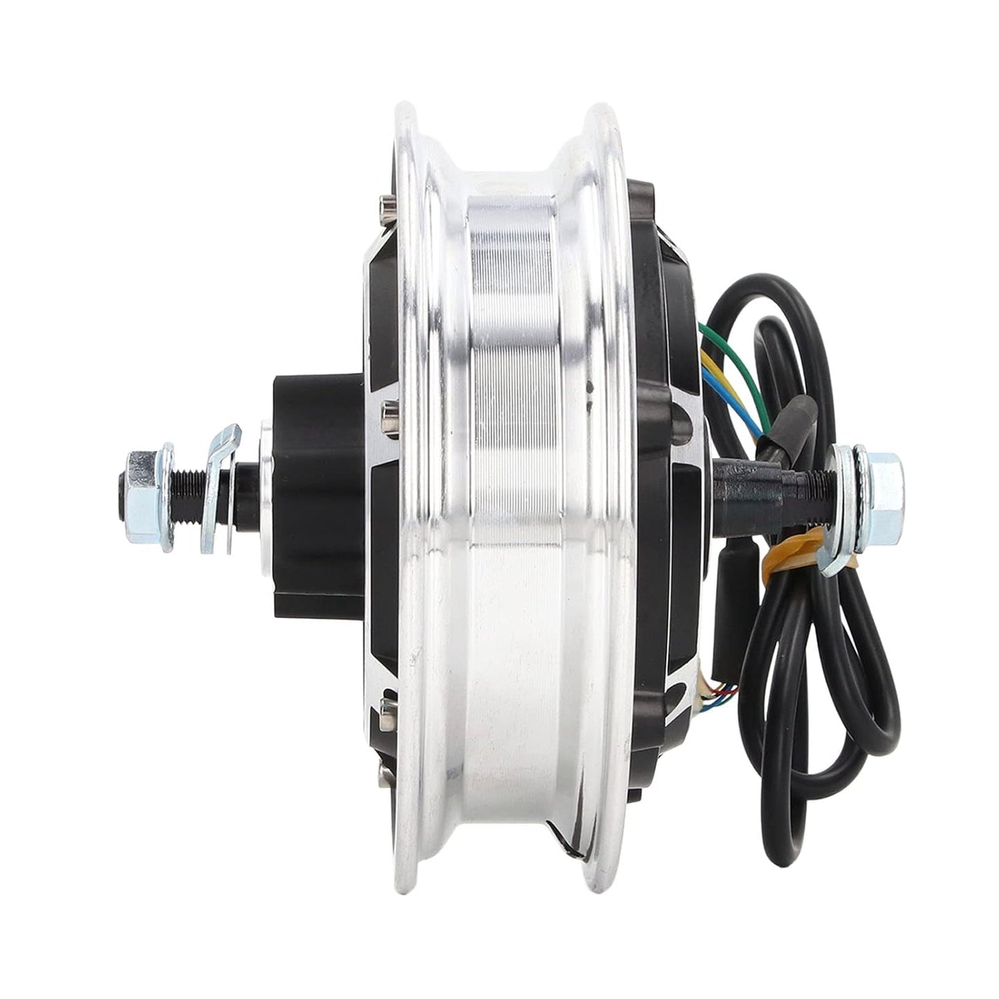 10 Inch Elektrische Scooter Wielnaaf, 48V 1000W Borstelloze Schijfrem Naaf Motor Elektrische Fiets Accessoire