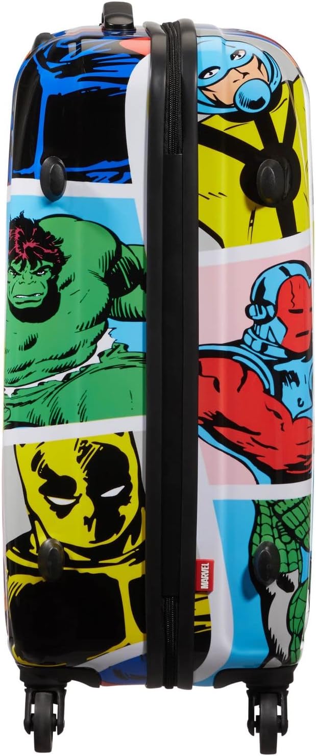 American Tourister Marvel Legends Spinner, meerkleurig (Marvel Pop Art), M (65 cm - 62.5 L), Bagagekoffer