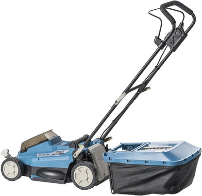 DEDRA SAS All DED7198 Accu-grasmaaier, borstelloos, 18 V, met ergonomische handgreep, 30 l opvangvolume, 25-75 mm maaihoogte, in doos zonder accu
