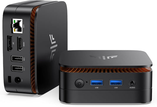 Mini PC – Mini Computer – Mini Desktop – Compacte PC – Kleine PC – 12e Generatie Alder Lake N100 Processor – 16GB RAM & 1TB SSD – 4K@60Hz Dual HDMI – Wifi 5 & Bluetooth 4.2