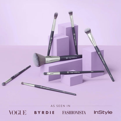 Make-upborstelset – Make-up kwastenset, make-up borstels, make-up penselen, penselenset – 7-Delige set voor gezicht en ogen – Zachte vegan vezels, geschikt voor gevoelige en rijpere huid