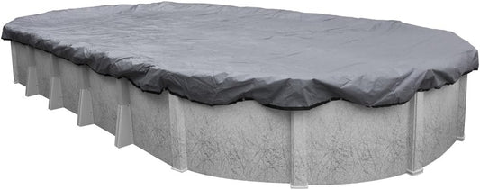 Robelle 3733-4 Supreme Winter Beschermhoes voor 10,1 m bovengrondse zwembaden Rond 18 x 24 ft. Oval Pool 12 - Ultra