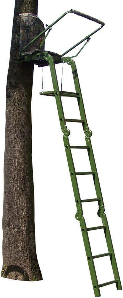 Berger & Schröter Aanzetladders inklapbaar, groen