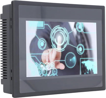 PLC Touchscreen HMI-displaypaneel 7 Inch TFT LCD 800x480 IP65 ARM9-processor 12 Ingangen 8 Uitgangen Compatibel Met Standaard PLC-modellen