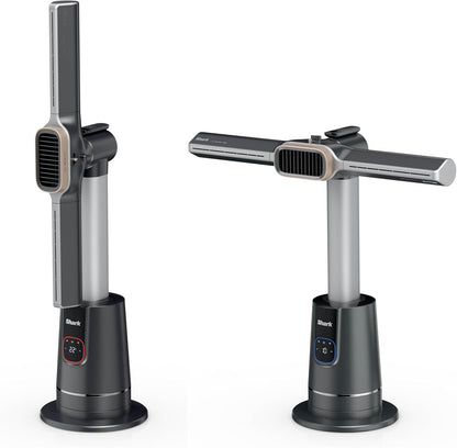 Shark TurboBlade Cool + Heat Fan, dubbele ventilator en verwarmingsventilator, met afstandsbediening, zwart, TH200EU