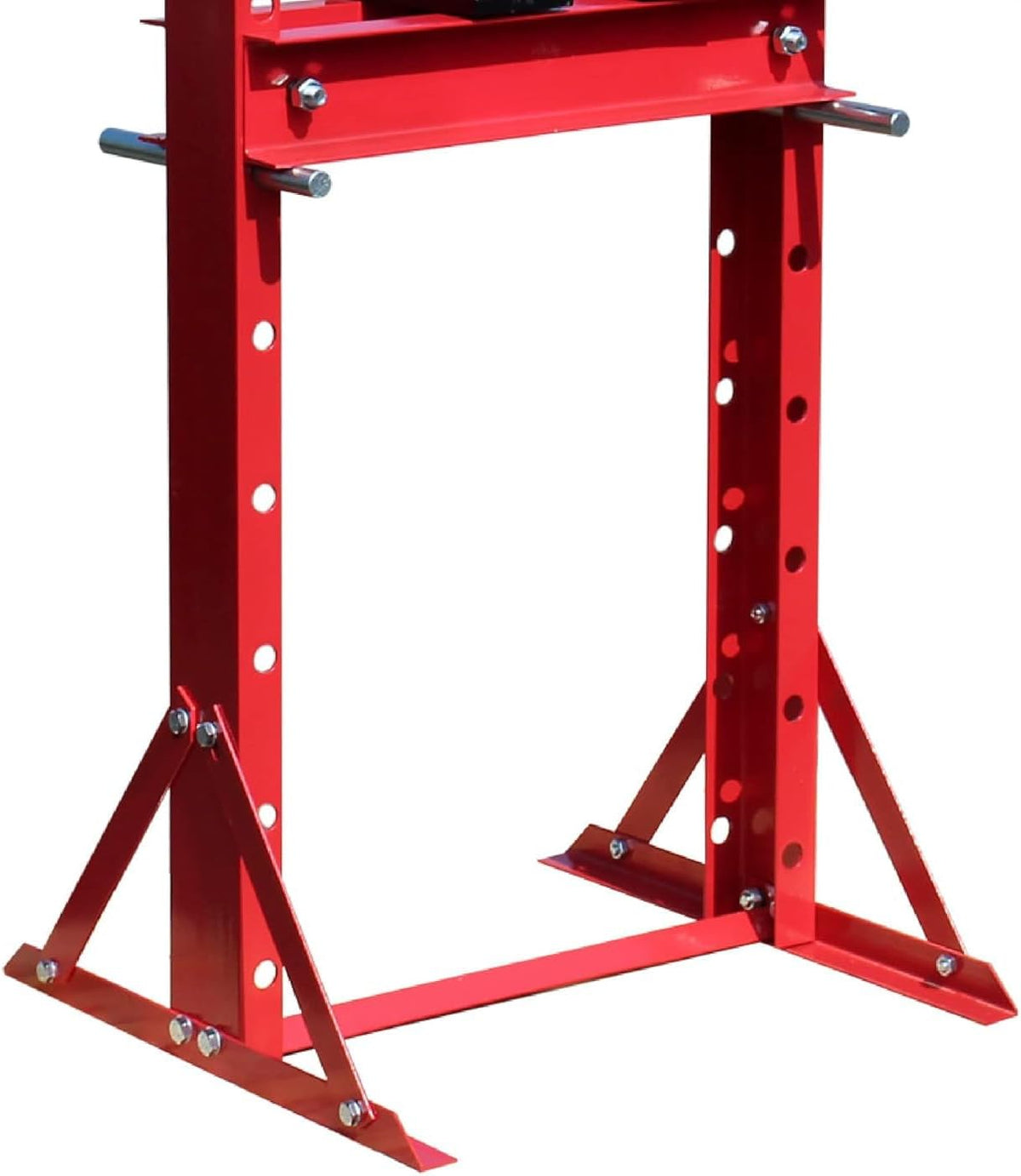 Wiltec werkplaatspers 20 t hydraulische persdrukmachine met manometer persmachine rood