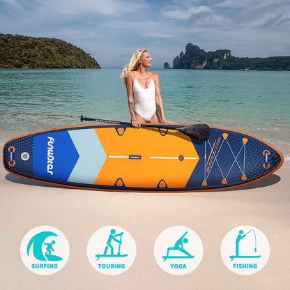 Paddleboard – SUP Board – Stand Up Paddle – Opblaasbaar Board – Watersport Board – 350x90x15 cm – Lichtgewicht PVC