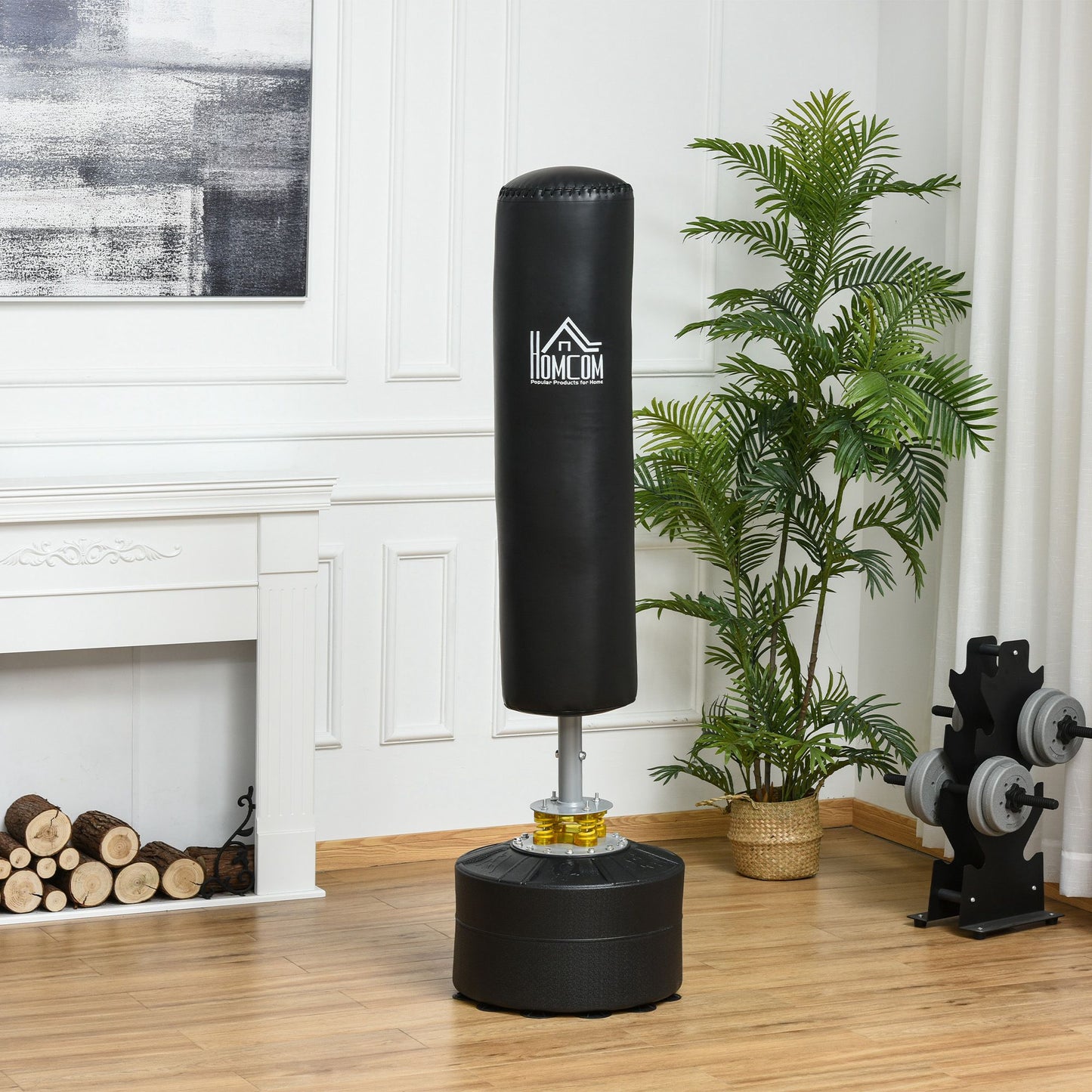 Bokszak – Staande Bokszak – Bokspaal – Boksbal – Boks Machine – 170 cm Hoog – Stevige Zuignap Basis
