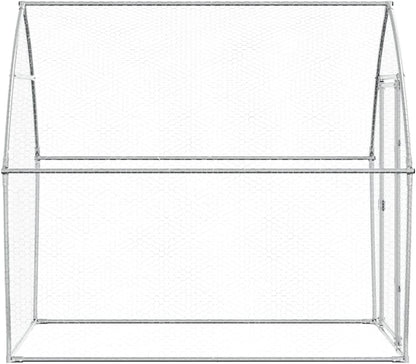 Kippenhok – Kippenren – Dierenren – Dierenhok – Kippenverblijf – Gegalvaniseerd Staal – Ruim 200x105x182 cm